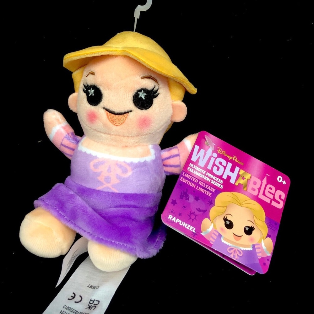 Disney The Ultimate Princess Celebration Series Wishables Rapunzel Plush - NEW - Picture 1 of 2